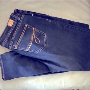JORDACHE skinny stretch jeans size 14